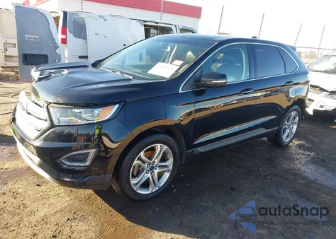 2018 Ford Edge Titanium from USA, damaged, VIN 2FMPK3K91JBB06961